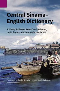 Central Sinama-English Dictionary_cover
