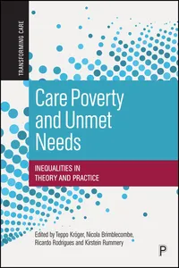 Care Poverty and Unmet Needs_cover