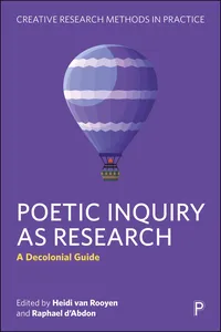 Poetic Inquiry as Research_cover