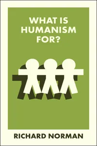 What Is Humanism For?_cover