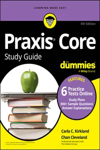 Praxis Core Study Guide For Dummies_cover