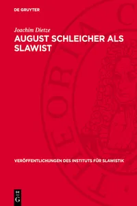 August Schleicher als Slawist_cover