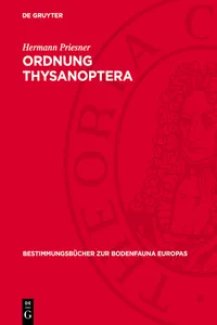 Ordnung Thysanoptera_cover