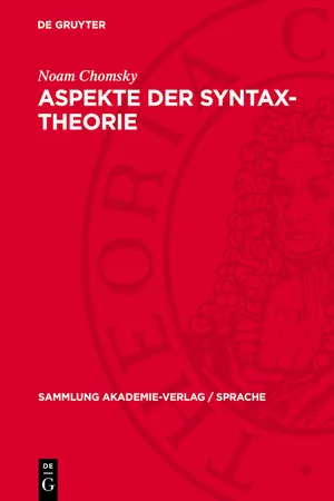 Aspekte der Syntax-Theorie