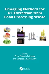 Emerging Methods for Oil Extraction from Food Processing Waste_cover