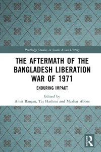 The Aftermath of the Bangladesh Liberation War of 1971_cover