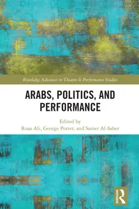 Arabs, Politics, and Performance_cover