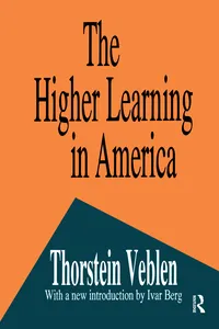 The Higher Learning in America_cover