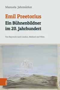 Emil Preetorius: Ein Bühnenbildner im 20. Jahrhundert_cover