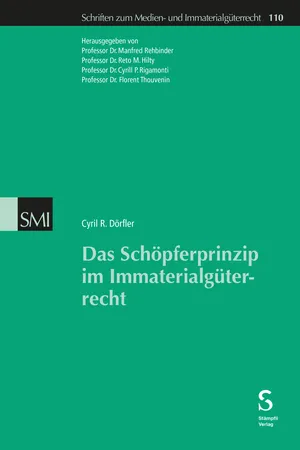 Schriften zum Medienrecht und Immaterialgüterrecht