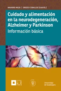 Cuidado y alimentación en la neurodegeneración, Alzheimer y Parkinson_cover