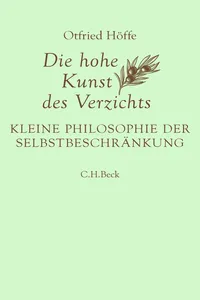 Die hohe Kunst des Verzichts_cover