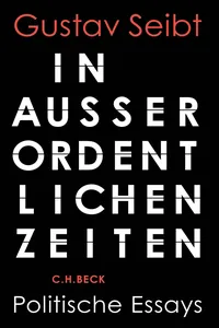 In außerordentlichen Zeiten_cover