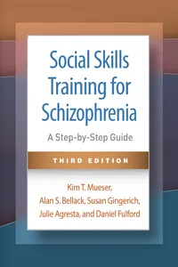 Social Skills Training for Schizophrenia_cover