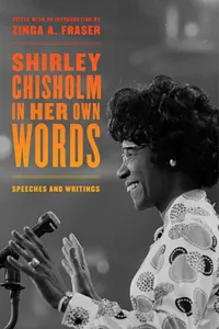 Shirley Chisholm in Her Own Words_cover