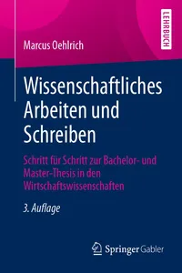 Wissenschaftliches Arbeiten und Schreiben_cover