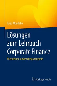 Lösungen zum Lehrbuch Corporate Finance_cover