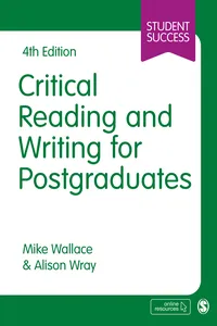 Critical Reading and Writing for Postgraduates_cover