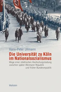 Die Universität zu Köln im Nationalsozialismus_cover