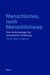 Menschliches, noch Menschlicheres_cover