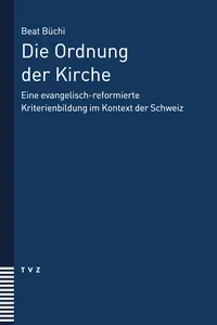 Die Ordnung der Kirche_cover