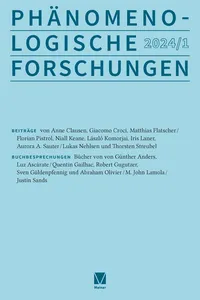 Phänomenologische Forschungen_cover