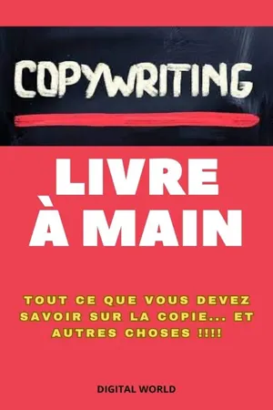 Copywriting - livre à main