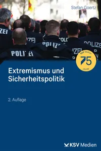 Extremismus und Sicherheitspolitik_cover