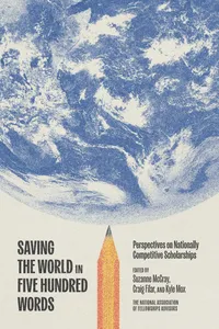 Saving the World in Five Hundred Words_cover