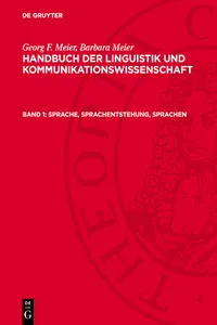 Sprache, Sprachentstehung, Sprachen_cover