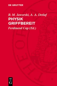 Physik griffbereit_cover