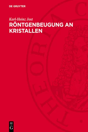 Röntgenbeugung an Kristallen