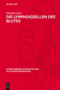 Die Lymphoidzellen des Blutes_cover