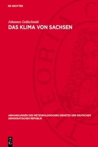 Das Klima von Sachsen_cover