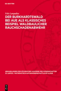 Der Burkhardtswald bei Aue als klassisches Beispiel waldbaulicher Rauchschadenabwehr_cover