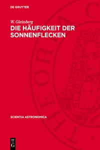 Die Häufigkeit der Sonnenflecken_cover