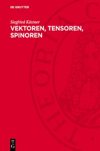 Vektoren, Tensoren, Spinoren_cover