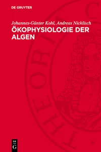 Ökophysiologie der Algen_cover