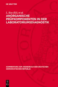 Anorganische Prüfkomponenten in der Laboratoriumsdiagnostik_cover