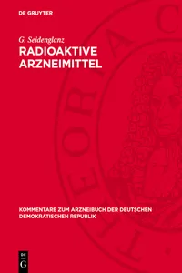 Radioaktive Arzneimittel_cover