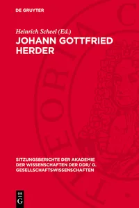 Johann Gottfried Herder_cover