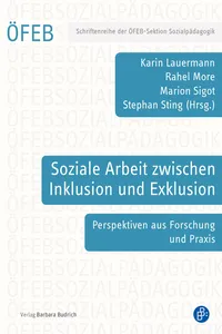 Schriftenreihe der ÖFEB-Sektion Sozialpädagogik_cover