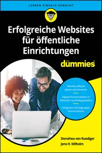 Erfolgreiche Websites für öffentliche Einrichtungen für Dummies_cover