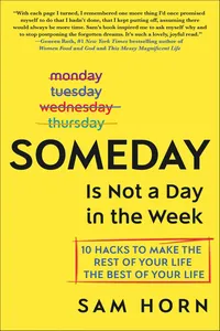 Someday Is Not a Day in the Week_cover