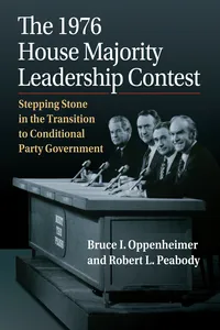 The 1976 House Majority Leadership Contest_cover