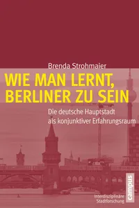 Wie man lernt, Berliner zu sein_cover