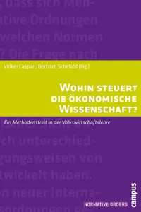 Wohin steuert die ökonomische Wissenschaft?_cover