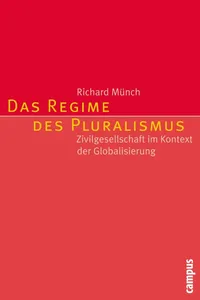 Das Regime des Pluralismus_cover