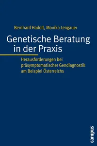 Genetische Beratung in der Praxis_cover