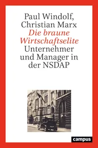 Die braune Wirtschaftselite_cover